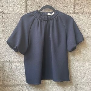 NWT Tibi Top • Navy •  XS